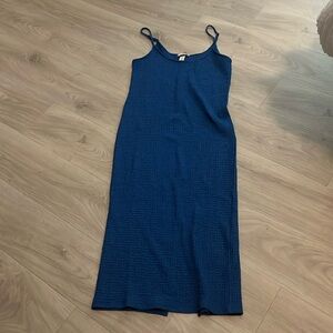 Royal blue maxi dresss